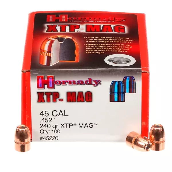 45-cal-452-240-grain-xtp-mag-bullets .45 Cal .452 240 Grain XTP Mag Bullets