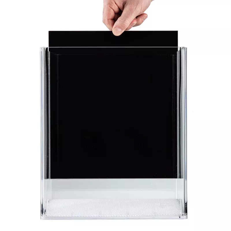 dazzle-wall-black-background-3-gallon-self-cleaning-aquarium “Dazzle Wall” | Black Background for 3 Gallon Self-Cleaning Aquarium