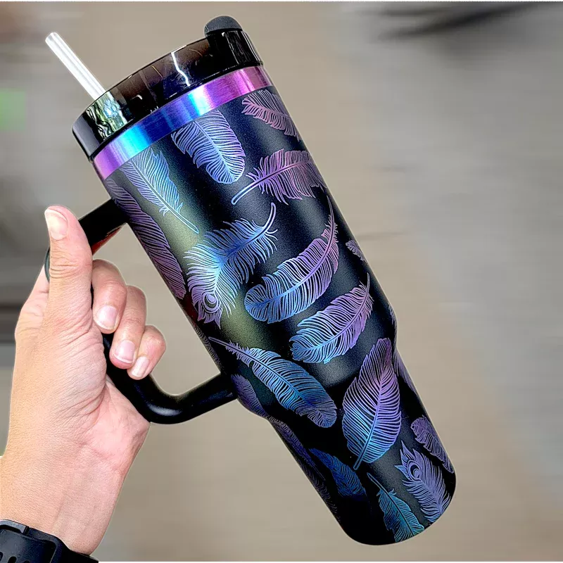 feather-fantasy-40-ounce-insulated-tumbler “Feather Fantasy” 40 Ounce Insulated Tumbler