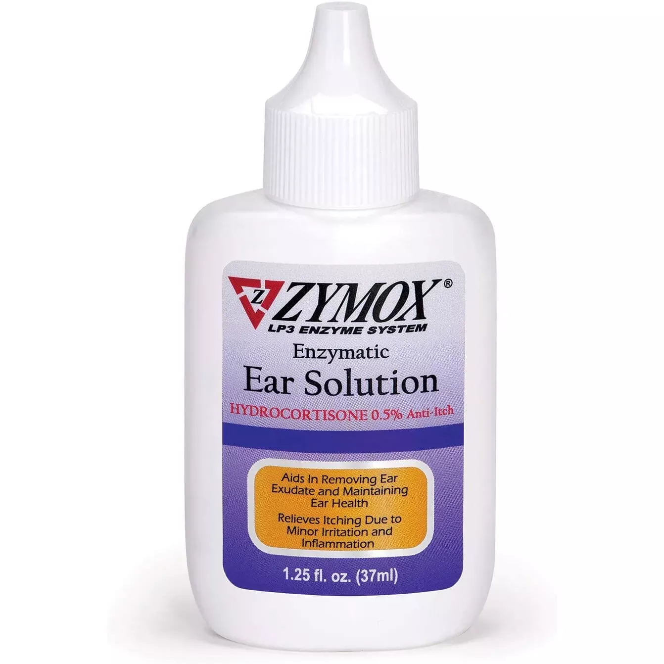 zymox-pet-ear-solution-with-hydrocortisone-dog-ear-care-1-25-oz Zymox Pet Ear Solution with Hydrocortisone Dog Ear Care – 1.25 Oz